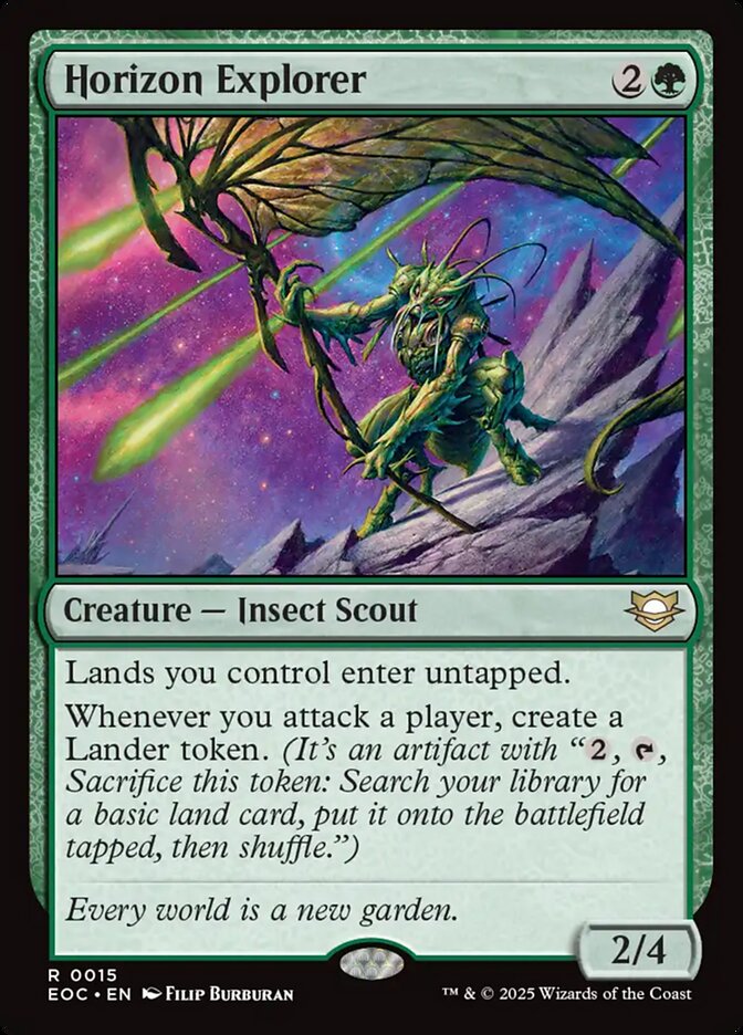 Horizon Explorer (15) - Edge of Eternities Commander (EOC)