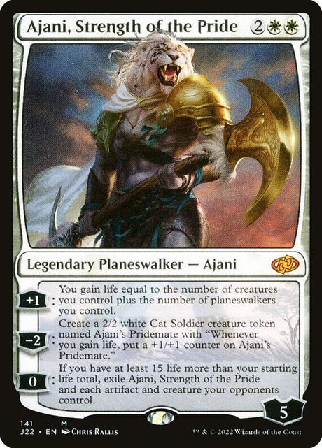 Ajani, Strength of the Pride (141) - Jumpstart 2022 (J22)
