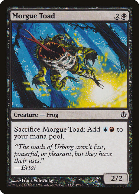 Morgue Toad (47) - Duel Decks: Ajani vs. Nicol Bolas (DDH)