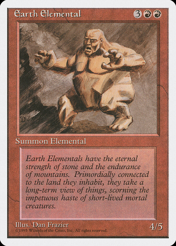 Earth Elemental (188) - Fourth Edition (4ED)