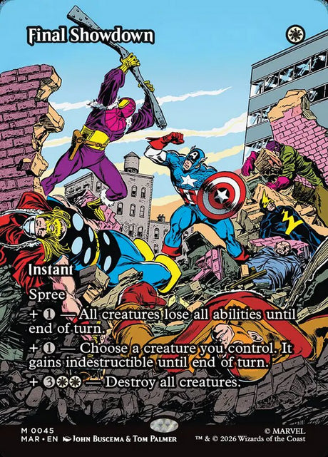 Final Showdown (45) - Marvel Universe (MAR)
