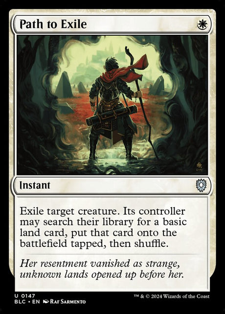 Path to Exile (147) - Bloomburrow Commander (BLC)