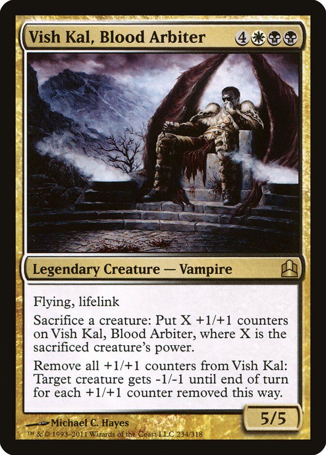 Vish Kal, Blood Arbiter (234) - Commander 2011 (CMD)