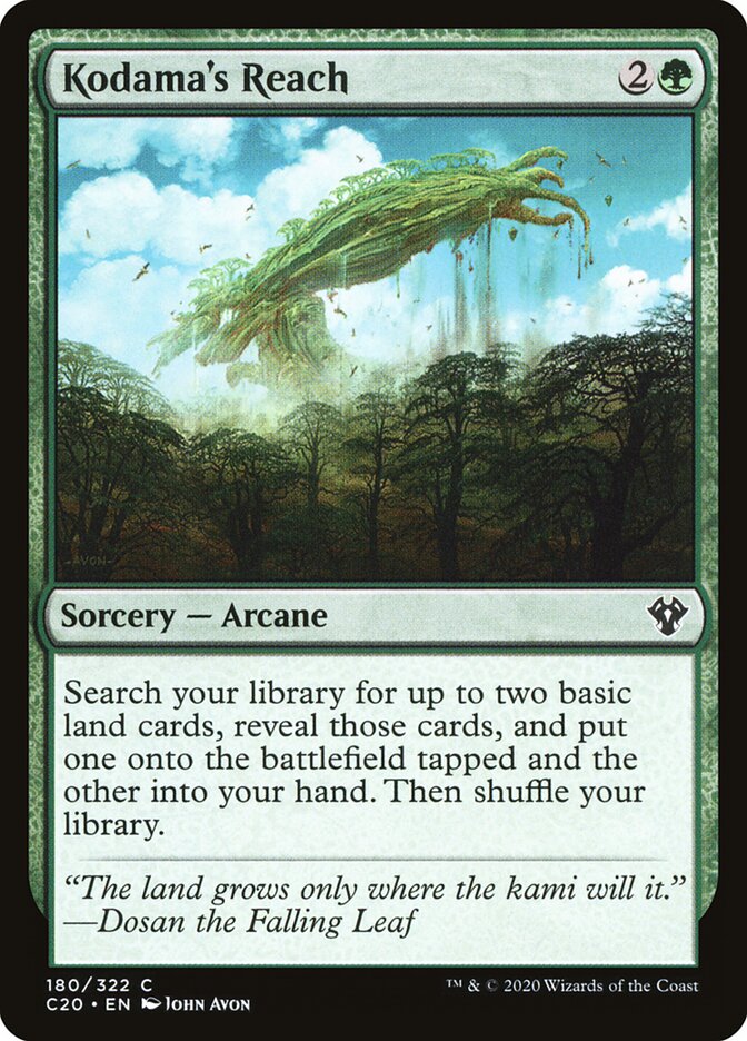 Kodama's Reach (180) - Commander 2020 (C20)