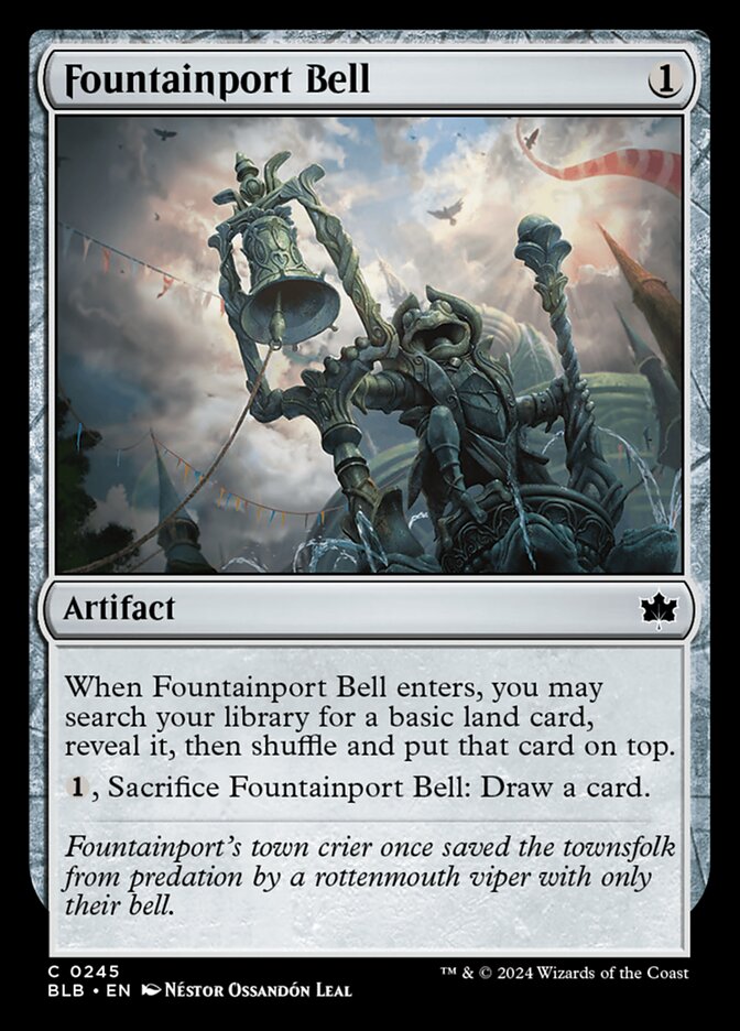 Fountainport Bell - [Foil] Bloomburrow (BLB)