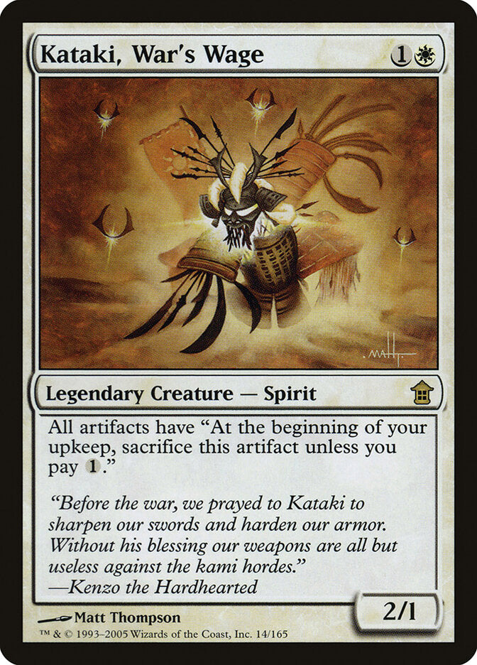 Kataki, War's Wage (14) - Saviors of Kamigawa (SOK)