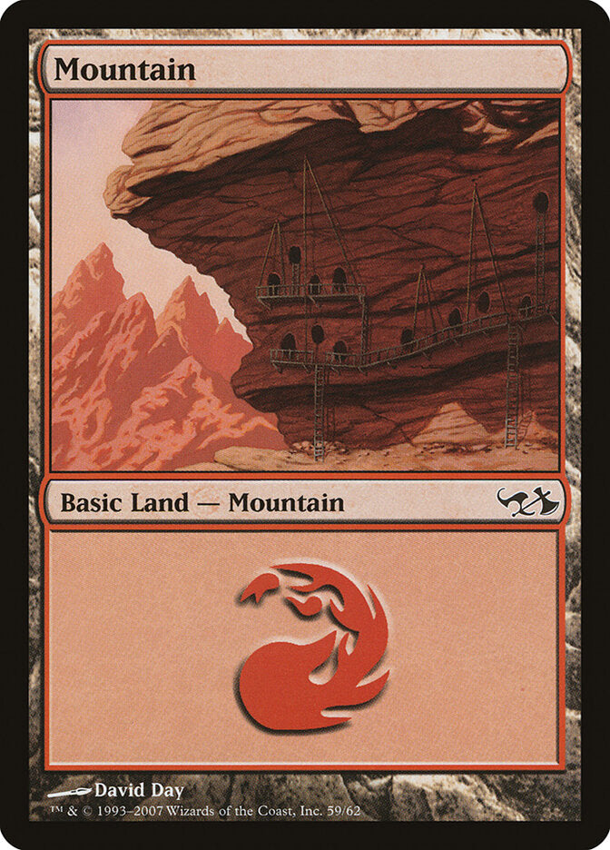 Mountain (59) - Duel Decks: Elves vs. Goblins (DD1)