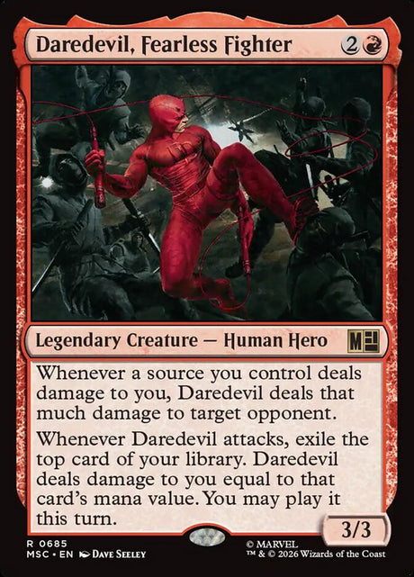 Daredevil, Fearless Fighter (685) - Marvel Super Heroes Commander (MSC)