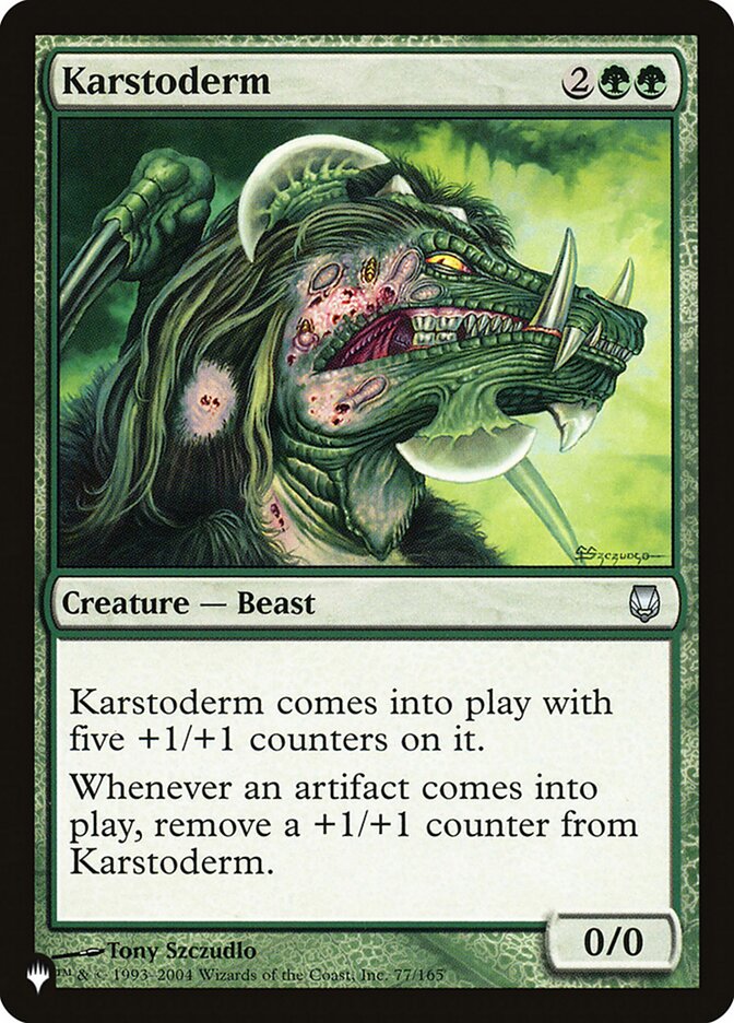 Karstoderm (DST-77) - The List (PLST)