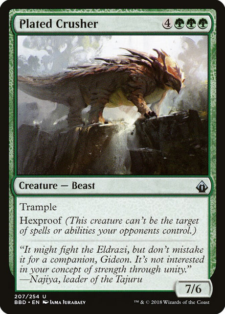 Plated Crusher (207) - Battlebond (BBD)