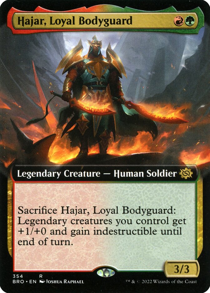 Hajar, Loyal Bodyguard (354) - The Brothers' War (BRO)