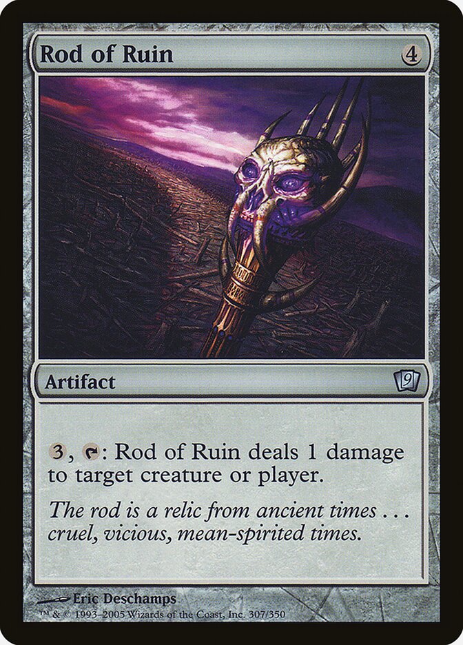 Rod of Ruin (307) - Ninth Edition (9ED)