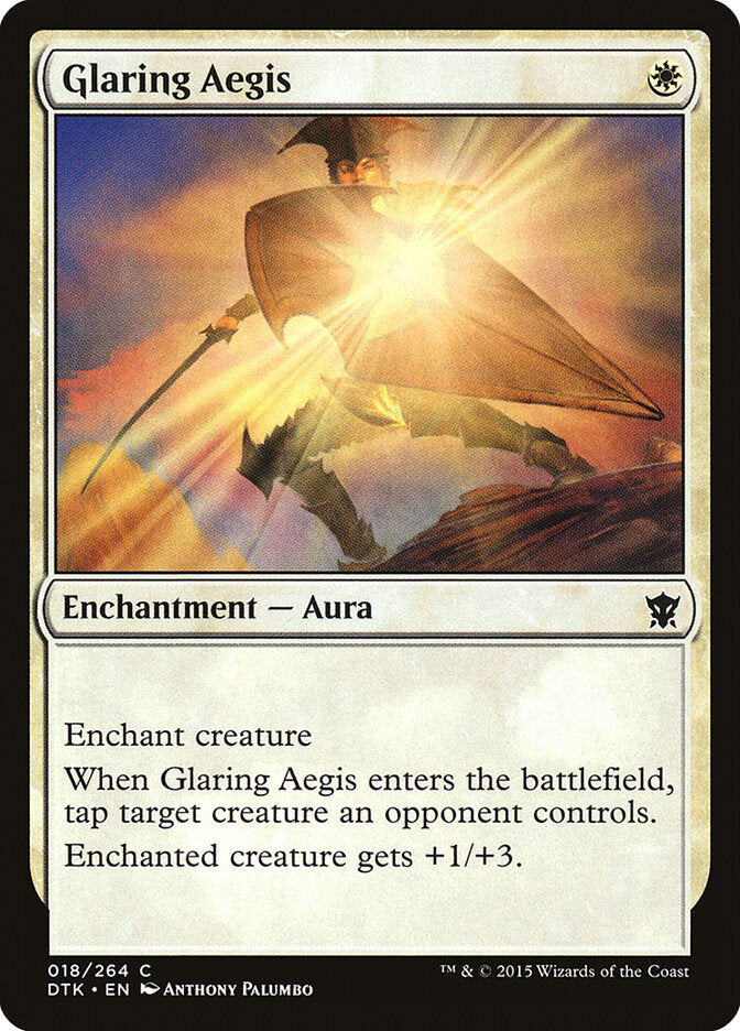 Glaring Aegis (18) - Dragons of Tarkir (DTK)