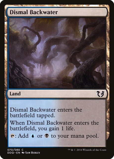 Dismal Backwater (70) - Duel Decks: Blessed vs. Cursed (DDQ)