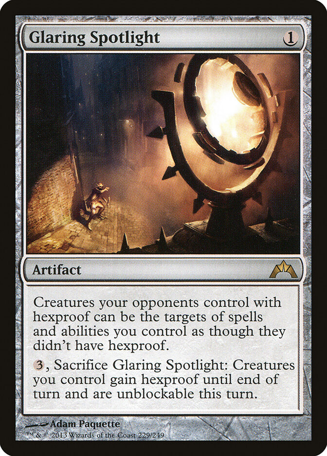 Glaring Spotlight (229) - Gatecrash (GTC)