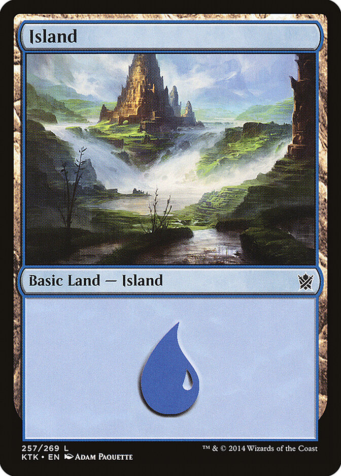 Island (257) - Khans of Tarkir (KTK)