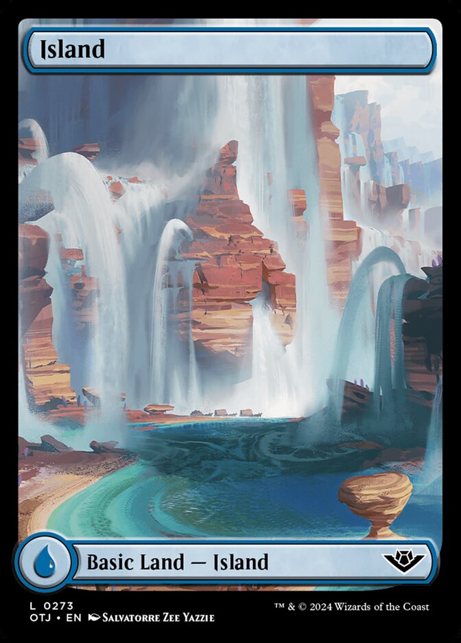 Island (273) - [Full Art] Outlaws of Thunder Junction (OTJ)