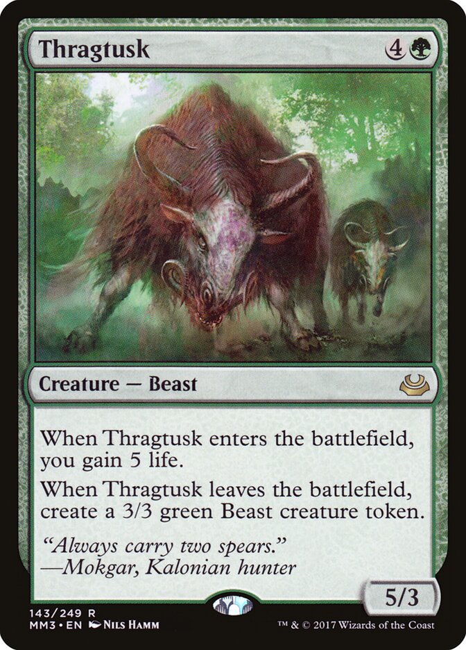 Thragtusk (143) - Modern Masters 2017 (MM3)