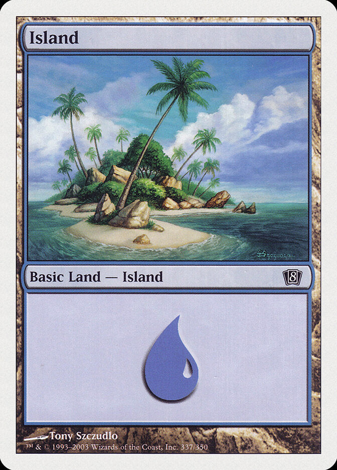 Island (337) - Eighth Edition (8ED)