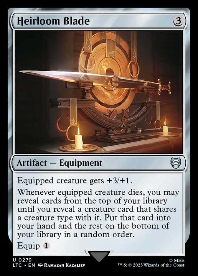 Heirloom Blade (279) - Tales of Middle-earth Commander (LTC)