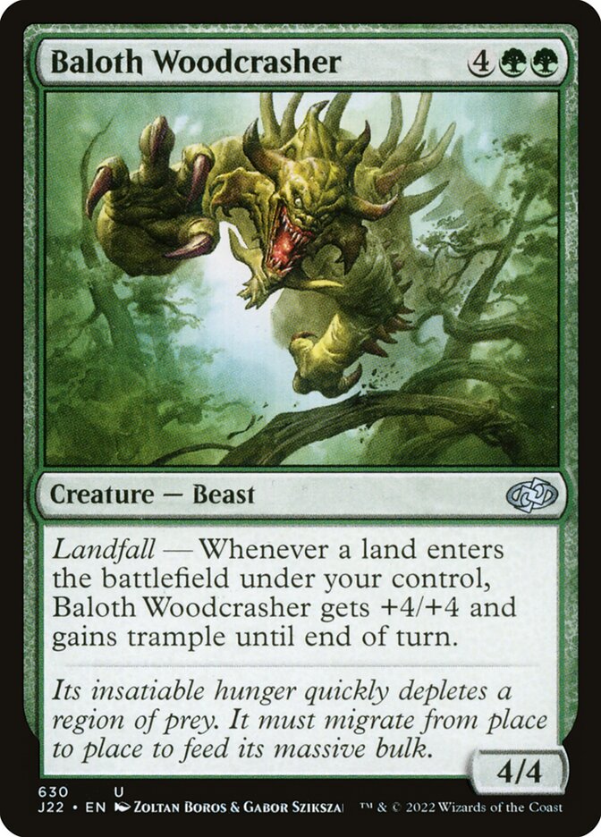 Baloth Woodcrasher (630) - Jumpstart 2022 (J22)