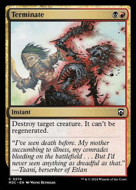 Terminate (274) - Modern Horizons 3 Commander (M3C)