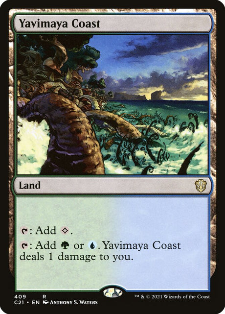 Yavimaya Coast (409) - Commander 2021 (C21)