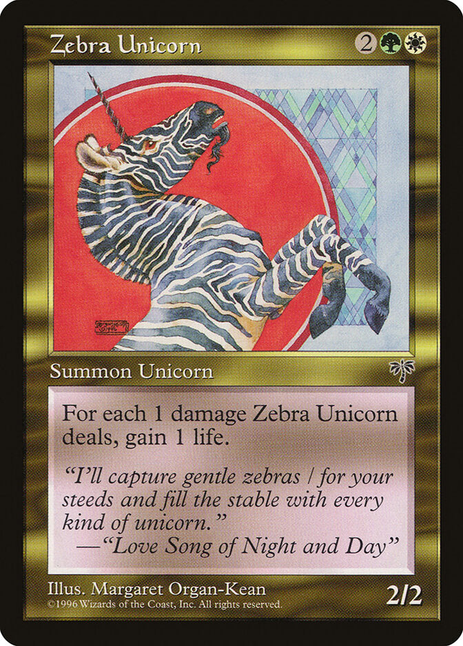 Zebra Unicorn (290) - Mirage (MIR)
