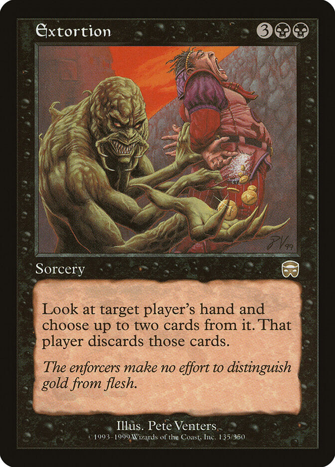 Extortion (135) - Mercadian Masques (MMQ)