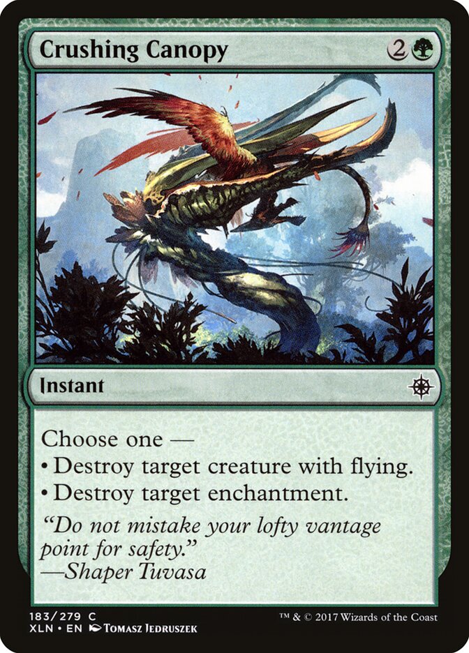 Crushing Canopy (183) - Ixalan (XLN)