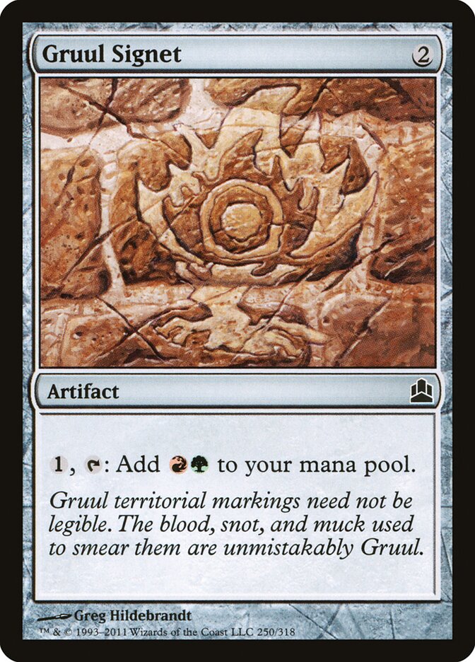 Gruul Signet (250) - Commander 2011 (CMD)