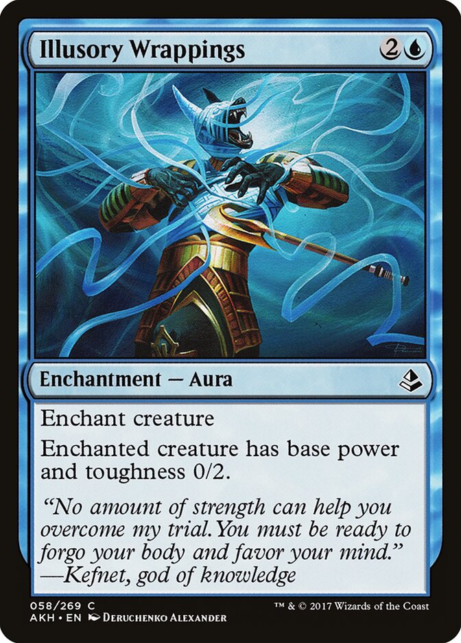 Illusory Wrappings (58) - Amonkhet (AKH)