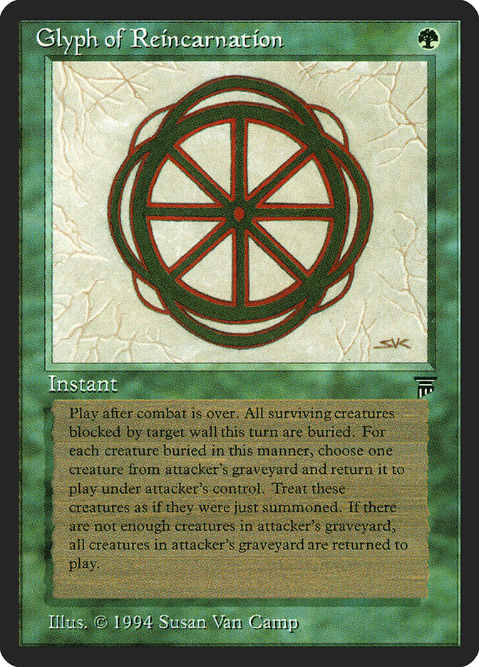 Glyph of Reincarnation (189) - Legends (LEG)