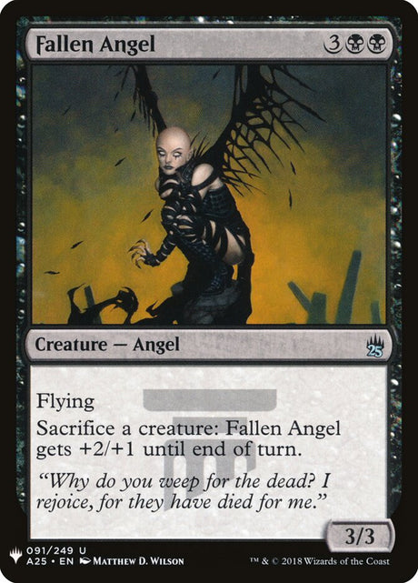 Fallen Angel (A25-91) - The List (PLST)