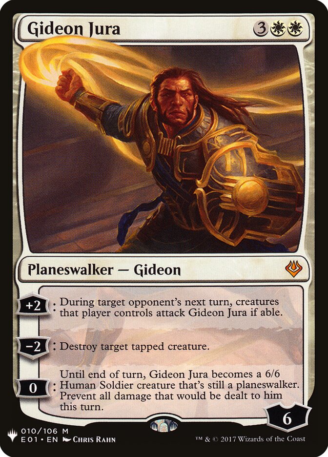 Gideon Jura (E01-10) - The List (PLST)