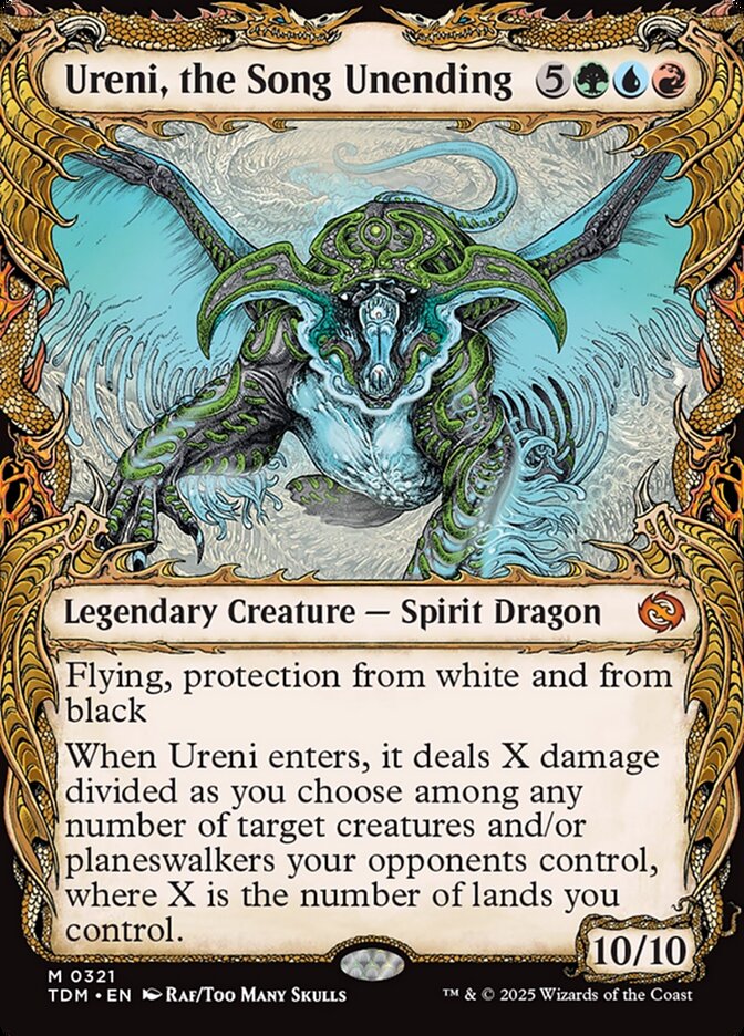 Ureni, the Song Unending (321) - [Showcase] Tarkir: Dragonstorm (TDM)