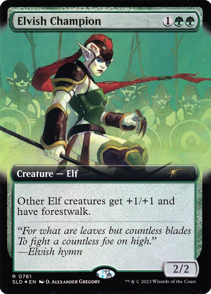 Elvish Champion (761) - Secret Lair Drop (SLD)