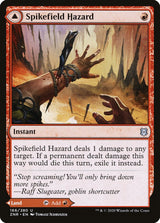 Spikefield Hazard // Spikefield Cave (166) - Zendikar Rising (ZNR)