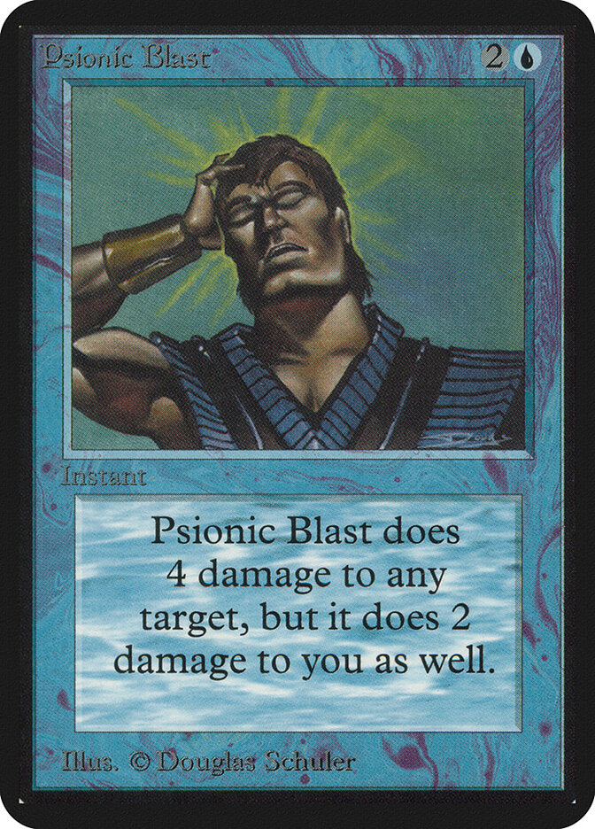 Psionic Blast (74) - Limited Edition Alpha (LEA)