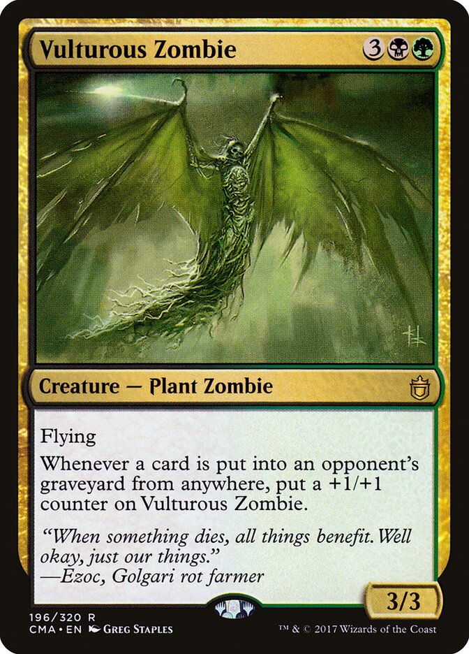 Vulturous Zombie (196) - Commander Anthology (CMA)