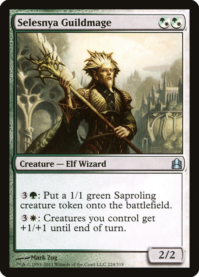 Selesnya Guildmage (224) - Commander 2011 (CMD)