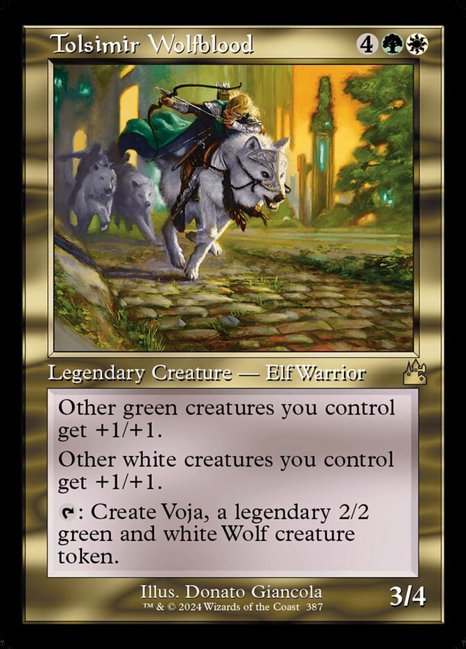 Tolsimir Wolfblood (387) - Ravnica Remastered (RVR)