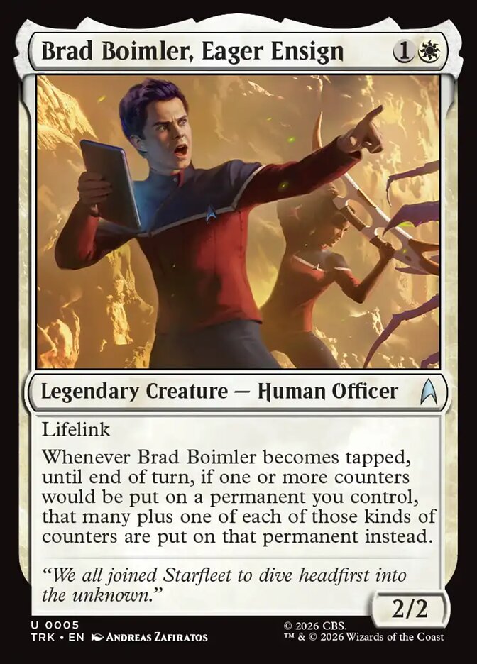 Brad Boimler, Eager Ensign (5) - Star Trek (TRK)
