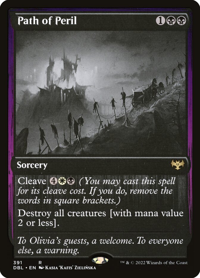 Path of Peril - [Foil] Innistrad: Double Feature (DBL)