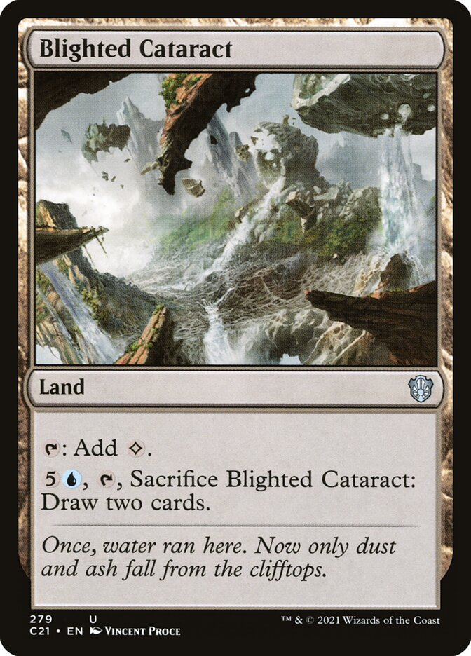 Blighted Cataract (279) - Commander 2021 (C21)