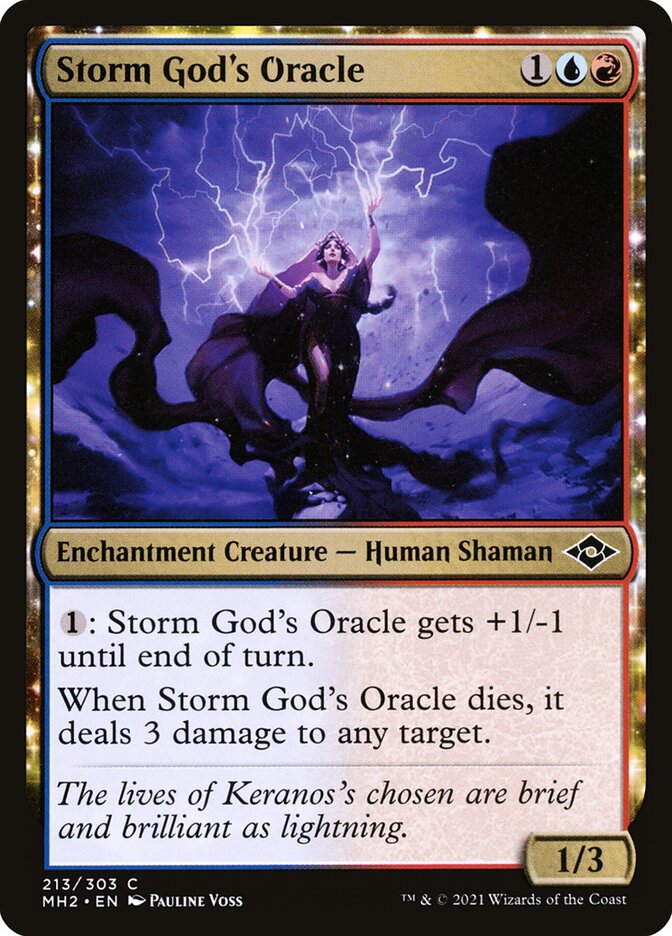 Storm God's Oracle (213) - Modern Horizons 2 (MH2)