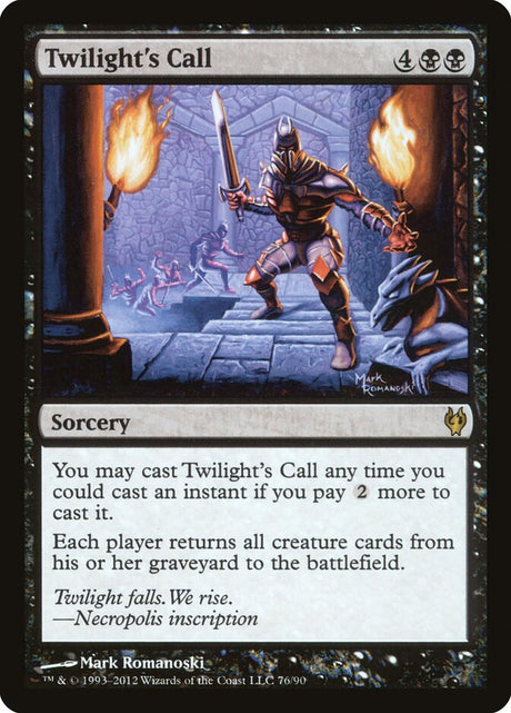 Twilight's Call (76) - Duel Decks: Izzet vs. Golgari (DDJ)