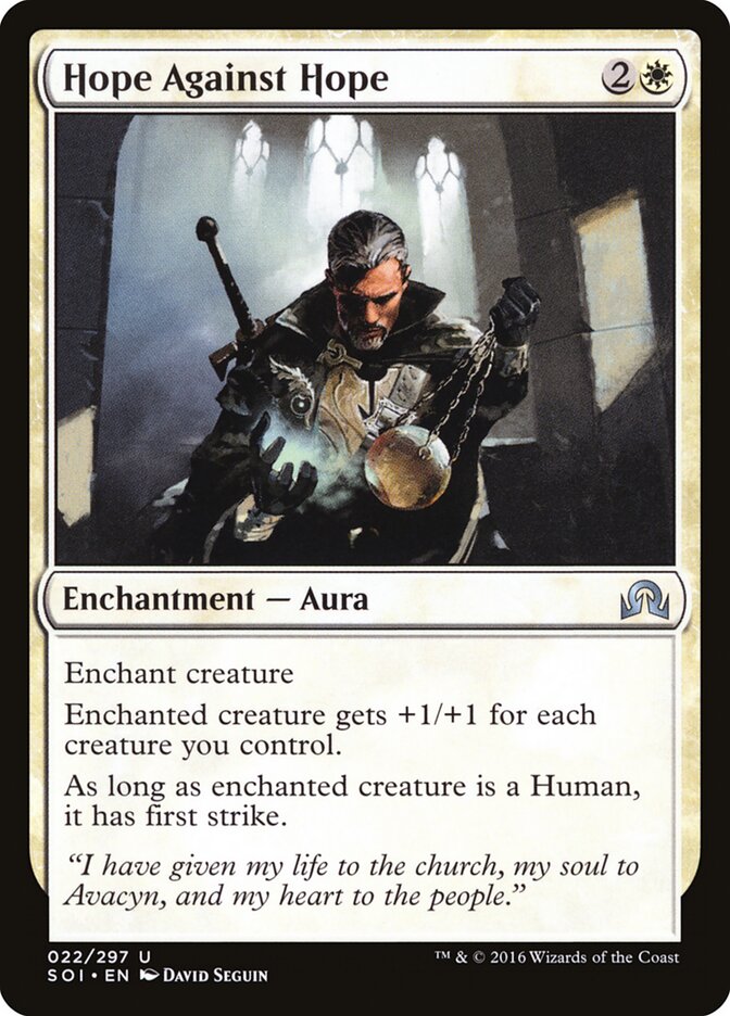Hope Against Hope (22) - Shadows over Innistrad (SOI)