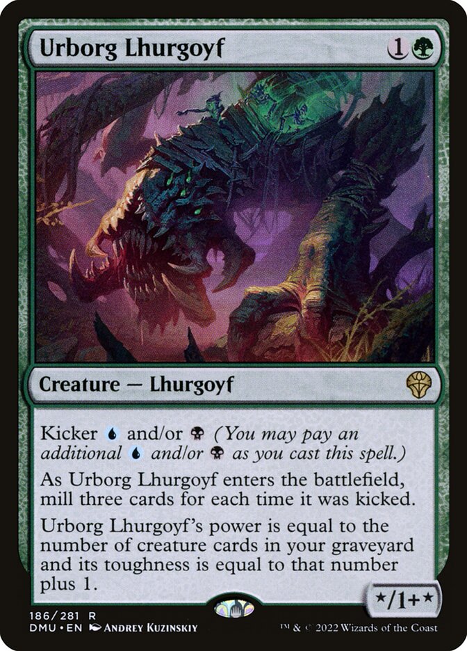Urborg Lhurgoyf (186) - Dominaria United (DMU)