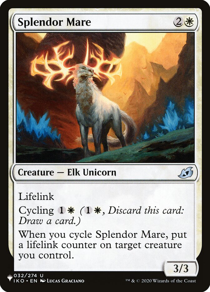 Splendor Mare (IKO-32) - The List (PLST)
